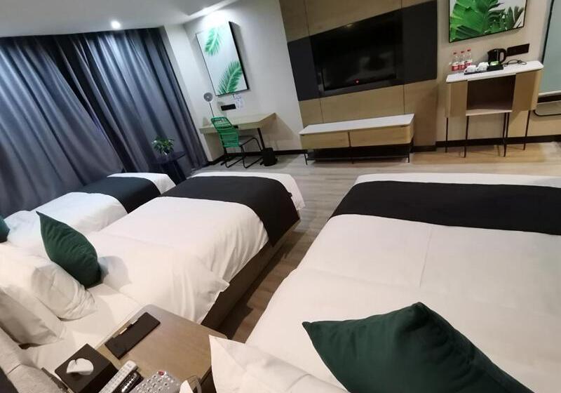 Номер Стандарт Трехместный, Thank Inn Plus Aksu Kuqa Xingfu Road
