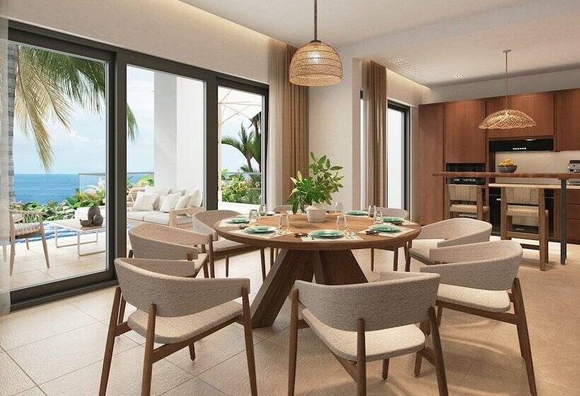 带2个卧室的别墅, Six Senses La Sagesse