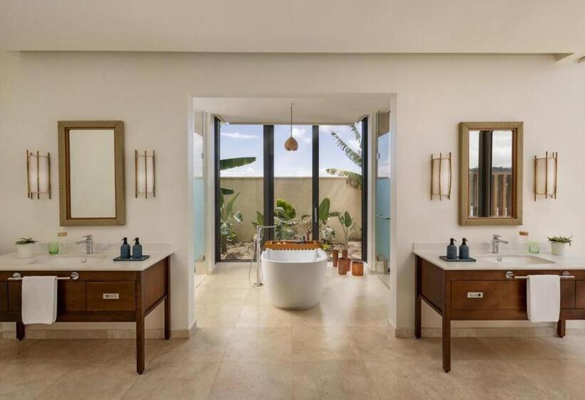 带4个卧室的公寓, Six Senses La Sagesse