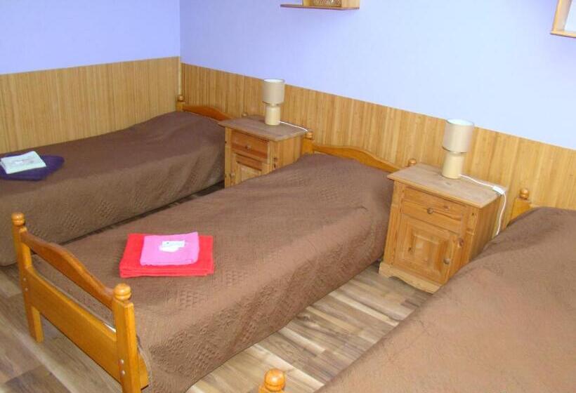스탠다드 트리픔 룸 공동욕실, Guest House Uzhgorod