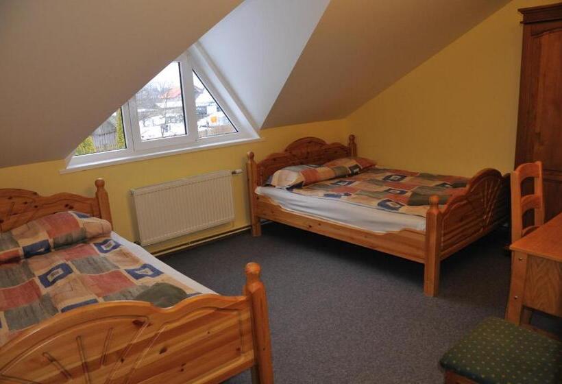 اتاق استاندارد سه تخته با سرویس بهداشتی مشترک, Strenči Guesthouse