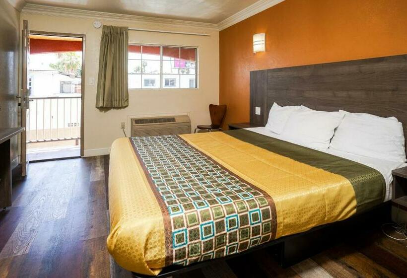 스탠다드 룸 킹사이즈 침대, Economy Inn Hollywood