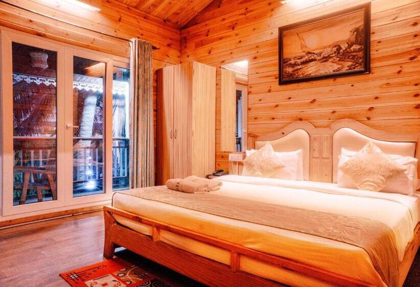 اتاق استاندارد با چشم‌انداز استخر, Obrigado Cottages