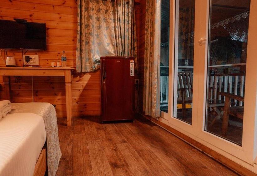 اتاق استاندارد با چشم‌انداز استخر, Obrigado Cottages