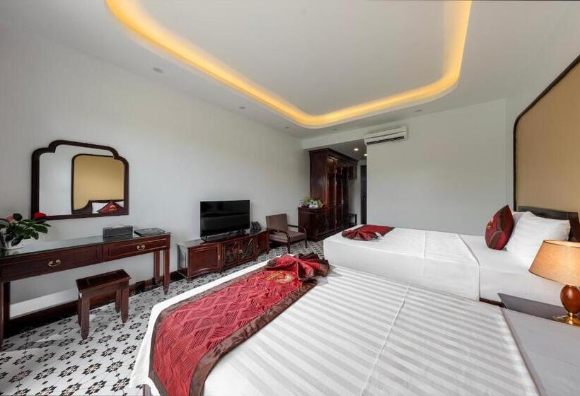 اتاق استاندارد سه تخته با بالکن, Le Maison Tam Coc Boutique