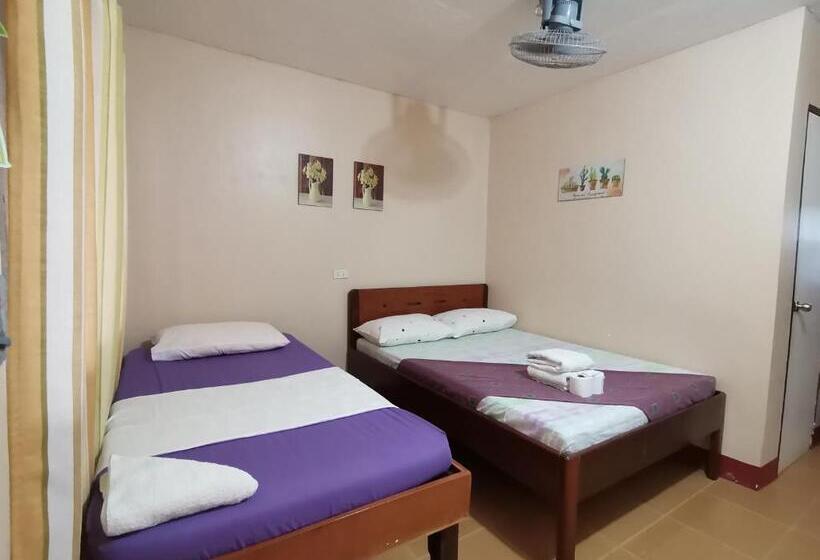 اتاق ساده سه‌ نفره, Jbr Tourist Inn   Port Barton