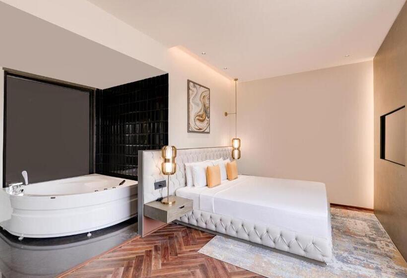 اتاق لوکس با تخت بزرگ, Lemon Tree Hotel, Hisar