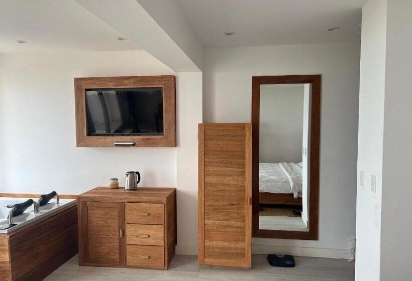 اتاق لوکس با بالکن و چشم‌انداز دریا, Punta Veleros Rooftop