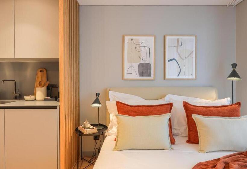 آپارتمان 1 خوابه با بالکن, Nôma Living Icon Apartments