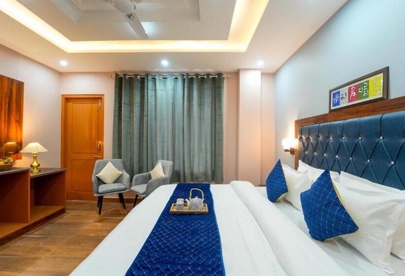 스탠다드 룸 킹사이즈 침대, Kasol Arthouse   The Treasure Of Himalayas