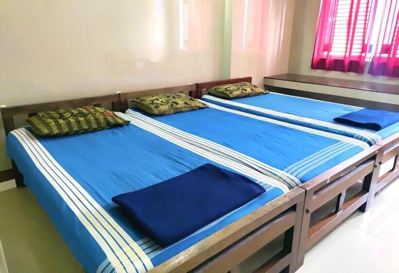 Трежместный Номер Economy, Chitramoola Tourist Home   Opp Temple Only 20 M