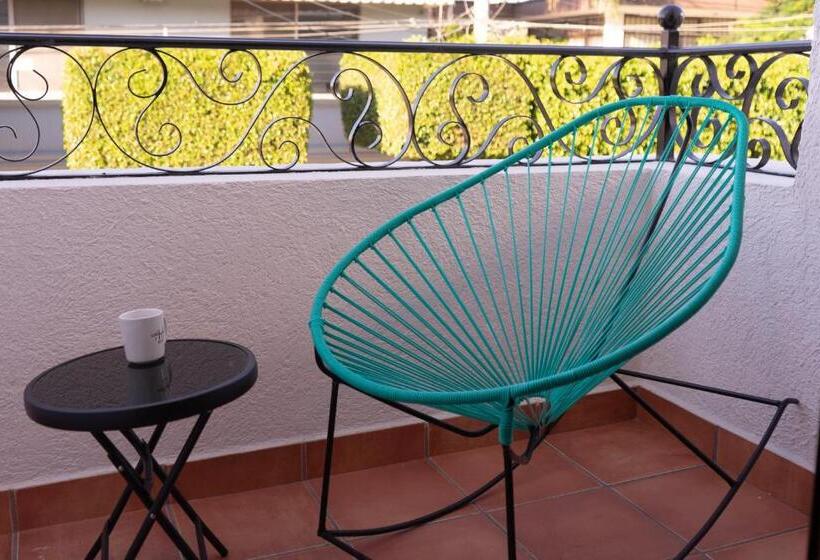 Quarto Estandar com Sacada, Estancia Mixtecas