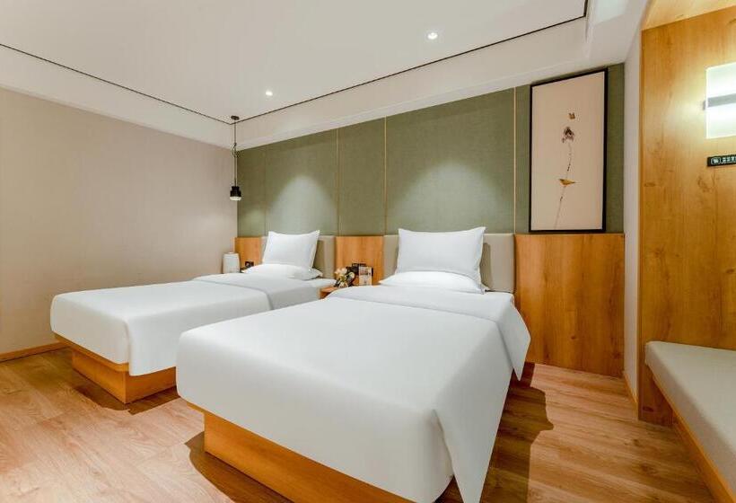 اتاق استاندارد, Zhanghe Hotel   Hailiang Plaza, Hohhot Railway Station