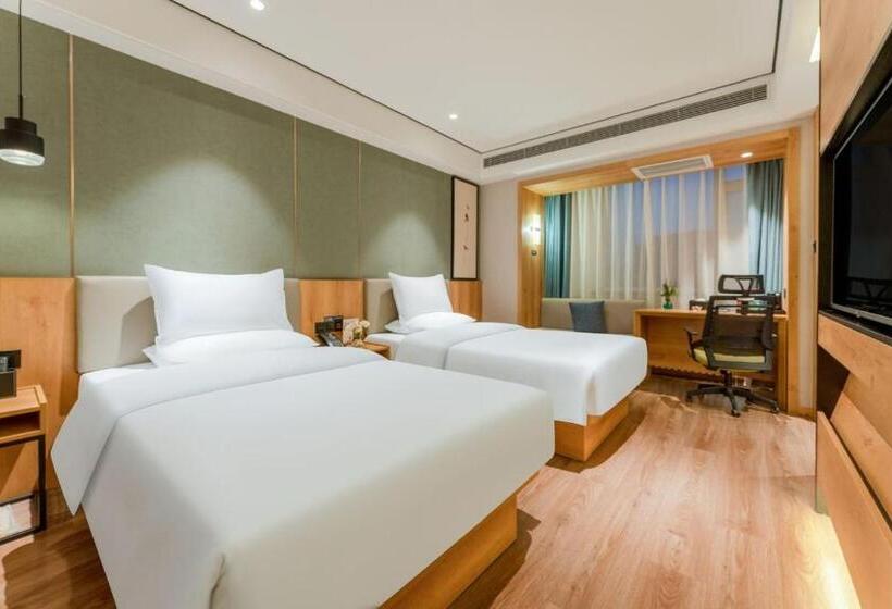 اتاق استاندارد, Zhanghe Hotel   Hailiang Plaza, Hohhot Railway Station
