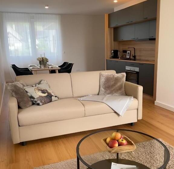 발코니가 있는 스위트, Living Timeless   Adler Apartments Sasbachwalden