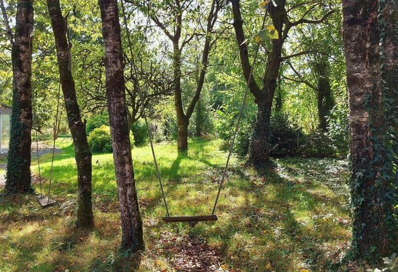 Номер Стандарт, Cabane Perchée Avec Terrasses, Salle De Bain, Kitchenette, Petit Déjeuner Inclus Et Accès Piscine