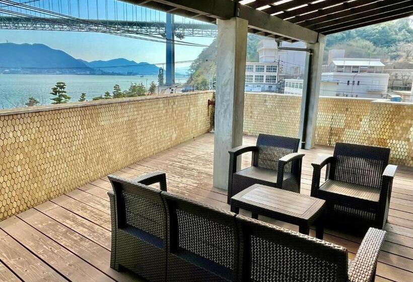 침실 1개 테라스 아파트, 海峡別荘