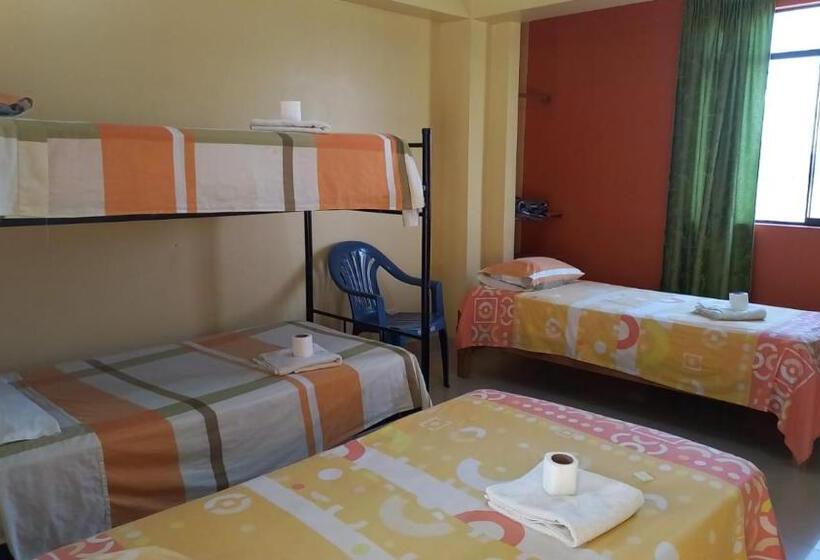 اتاق استاندارد چهار تخته, Hospedaje Huamani & Mi Casa