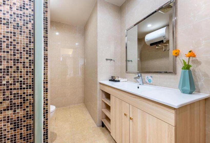 Quarto Deluxe, East Maple International Apartment   Guangzhou Luogang Wanda Plaza Suyuan Metro Station