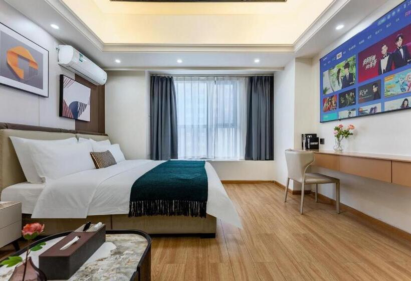 Quarto Deluxe, East Maple International Apartment   Guangzhou Luogang Wanda Plaza Suyuan Metro Station
