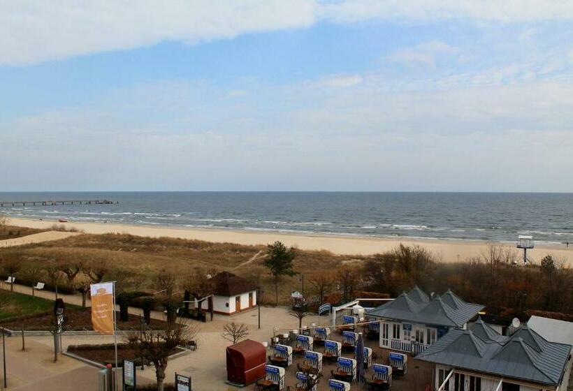 스탠다드 룸 바다 전망, Strandhotel Ostende