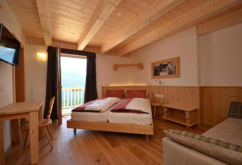 4인용 스탠다드 룸, Agritur Majon Da Mont