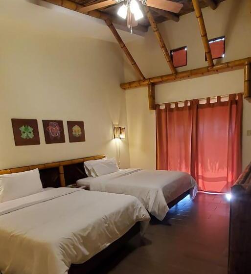 ２ダブルベッドのスタンダードルーム, Nativa Bambu Ecolodge