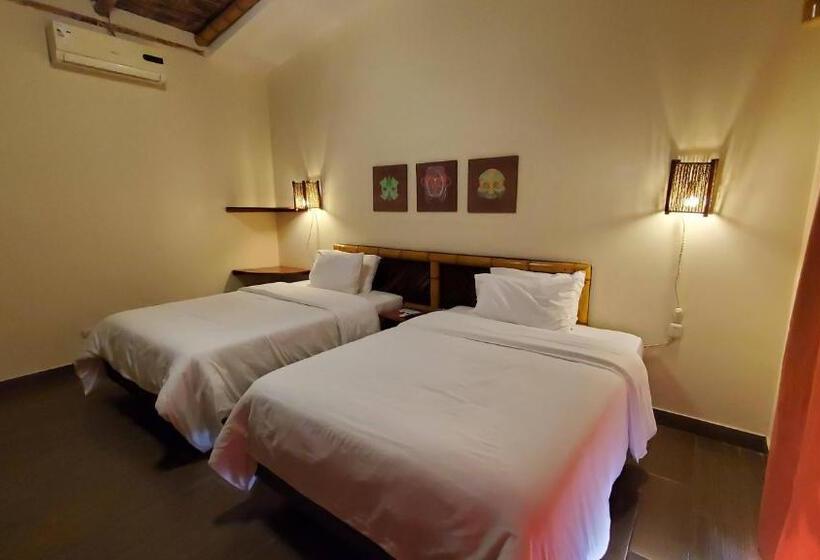 اتاق استاندارد با 2 تخت دوبل, Nativa Bambu Ecolodge