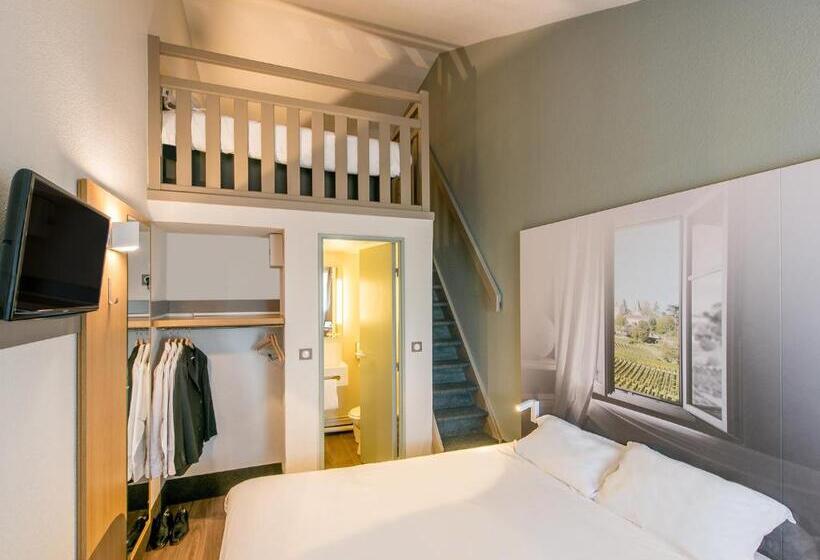 Четырехместный Номер Стандарт, B&b Hotel Bordeaux Mérignac Hôtel De Ville