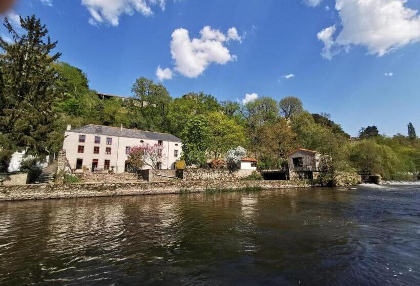 اتاق استاندارد چهارنفره با چشم‌انداز باغ, Moulin Pont Vieux Chambres D Hôtes