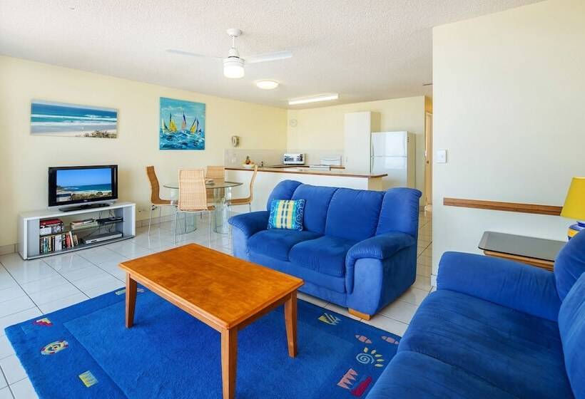 Апартаменты 2 Спальни Вид на Море, Capeview Apartments Caloundra