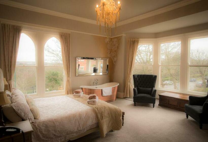 חדר דחוקס עם מיטת קינג, Brockley Hall