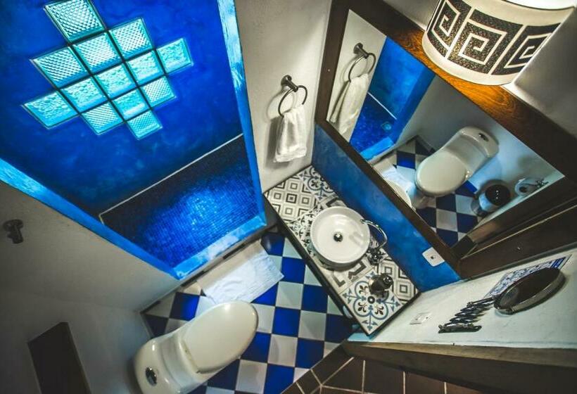 غرفة ديلوكس مزودة بشرفة, Finca Hostal Bolivar   Casa Maracuya