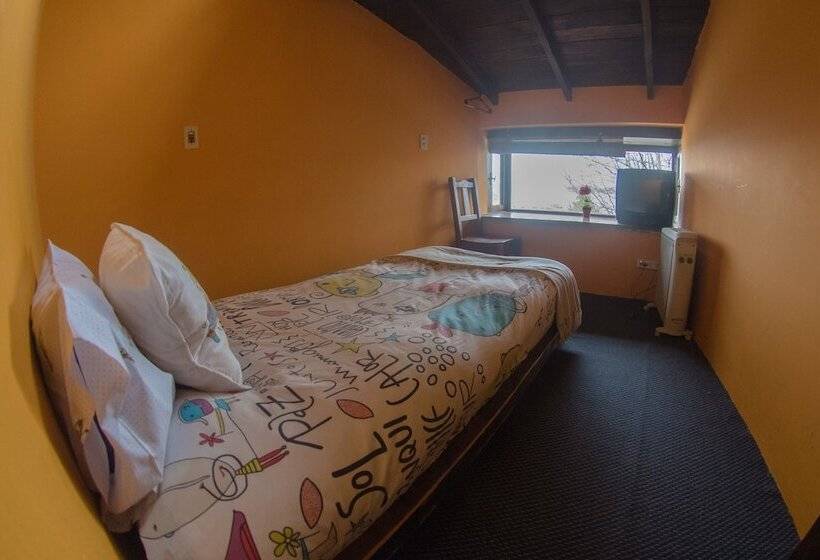 Quarto Estandar Individual Banheiro Compartilhado, Posada Del Fin Del Mundo