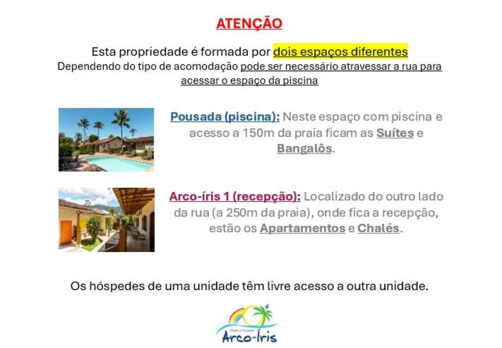 Quarto Economy, Arco Iris Chalés I