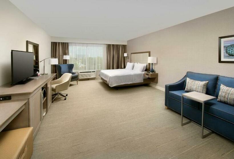 Люкс Deluxe Кровать Кинг, Hampton Inn By Hilton Wilmington Downtown