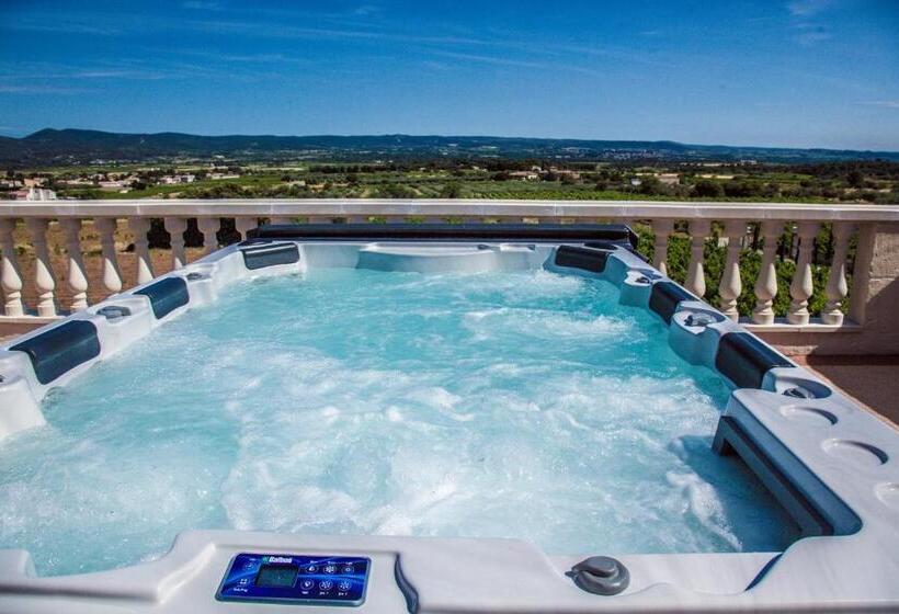 Номер Deluxe с Гидромассажем, Chateau De Valloubiere