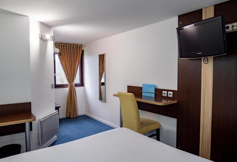 Апартаменты с 1 спальней, смежные, Contact Hotel Restaurant La Chaumière Les Mureaux Flins