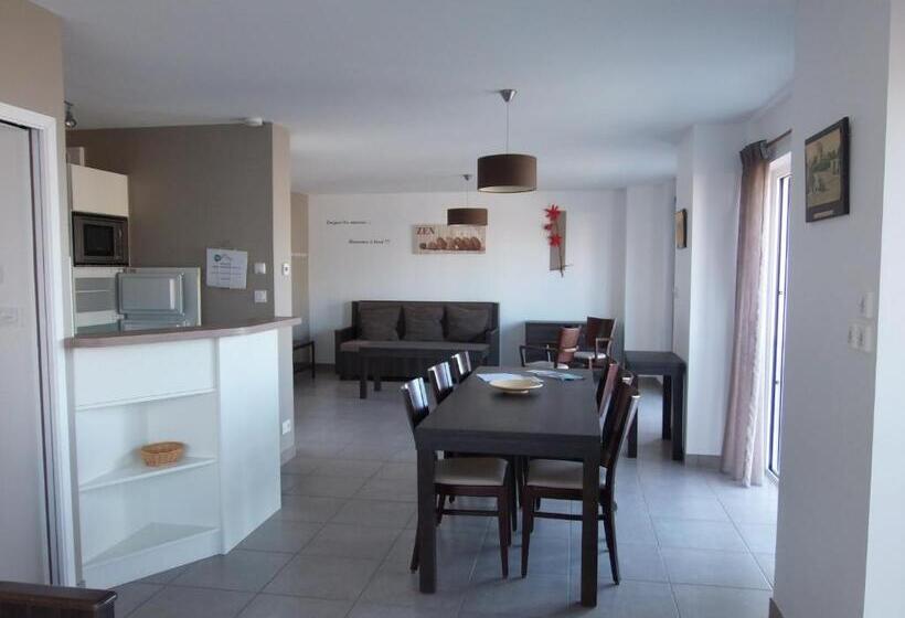 Апартаменты 3 Спальни, Résidence Belle Plage
