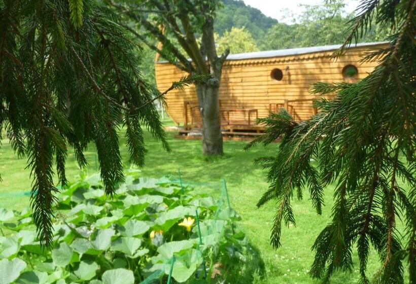 标准间带露台, Chambre D'hôtes Au Fil De L'eau