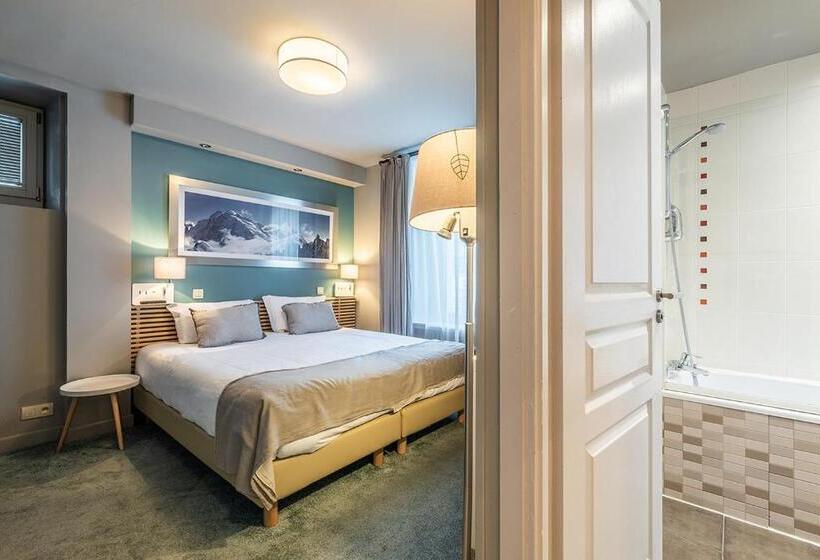 标准间带山景, Eden Hotel, Apartments And Chalet Chamonix Les Praz