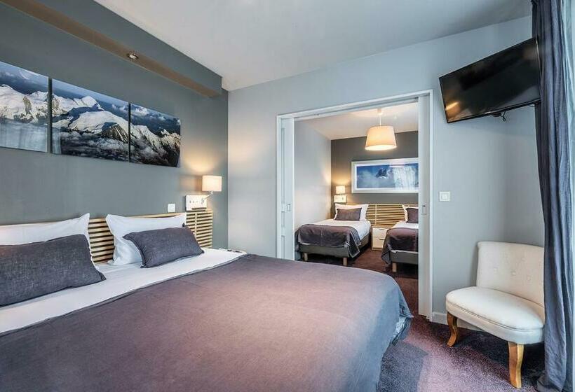 اتاق خانوادگی, Eden Hotel, Apartments And Chalet Chamonix Les Praz