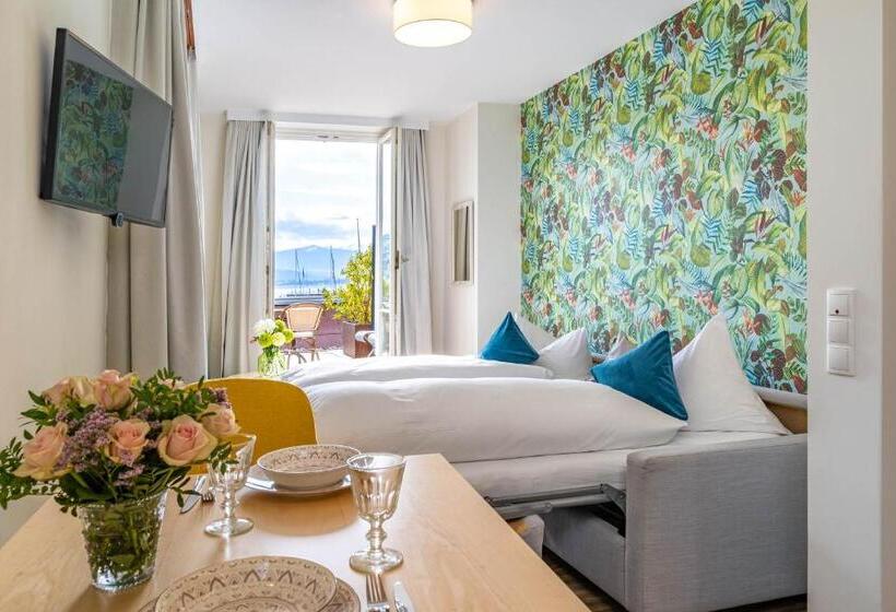 Апартаменты 1 Спальня с Террасой, Apartment Hotel Schreier