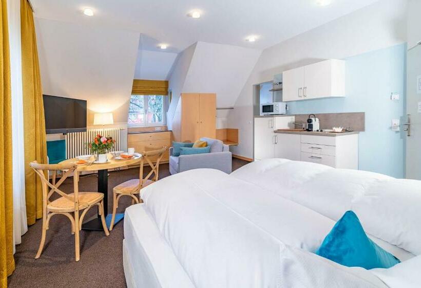 Апартаменты 1 Спальня Вид на Сад, Apartment Hotel Schreier