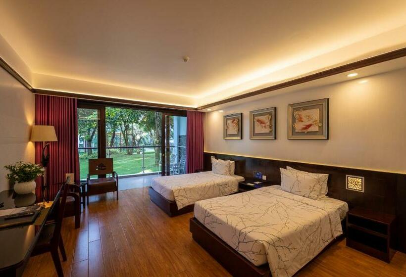 اتاق لوکس با چشم‌انداز باغ, Carmelina Beach Resort Ho Tram