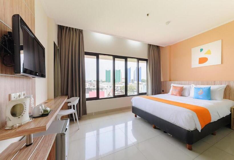 디럭스 룸, Sans Hotel Green Bekasi By Reddoorz