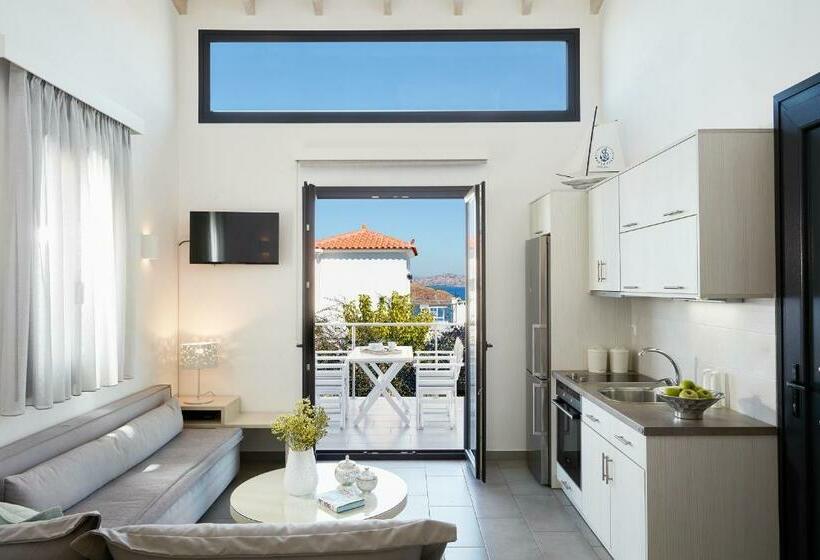 1침실 빌라 바다전망, Eleia Seafront Suites & Villas