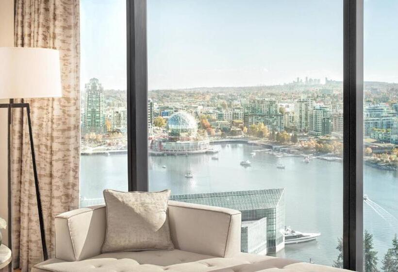 キングサイズベッドのスタンダードルーム, Jw Marriott Parq Vancouver