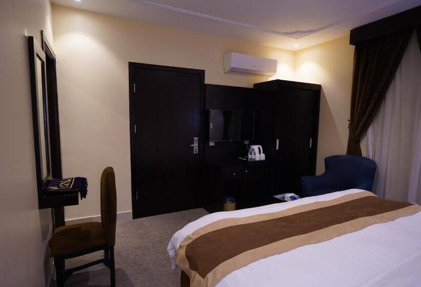 اتاق استاندارد با تخت بزرگ, And Apartments Al Raqi Mall Artiaad