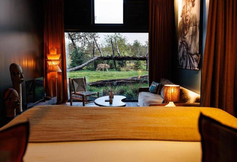 סוויטה משפחתית, Safari Suite Zoo De La Flèche